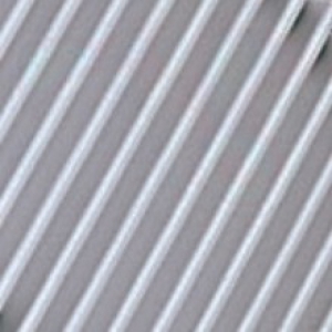 Решетка продольная Mohlenhoff шириной 180 мм, цвет натуральный алюминий (лист)