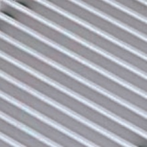 Решетка рулонная Mohlenhoff шириной 410 мм, цвет натуральный алюминий (лист)