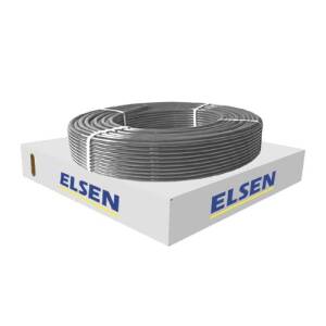 Труба из сшитого полиэтилена ELSEN ELSPIPE - 20x2.8 (PE-Xa/EVOH, PN10, 95°C, бухта 120м, цвет серый)