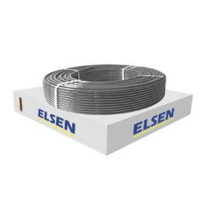 Труба из сшитого полиэтилена ELSEN ELSPIPE - 25x3.5 (PE-Xa/EVOH, PN10, 95°C, бухта 100м, цвет серый)