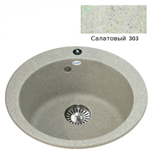 Мойка кухонная гранитная Ulgran U-405 (цвет салатовый, код 303)
