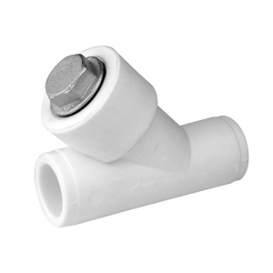 Фильтр грубой очистки KALDE - 32 (для полипропиленовых труб под пайку, цвет белый)