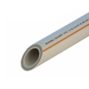Труба полипропиленовая армированная стекловолокном FV-Plast FASER HOT - 40×4.5 (PN20, штанга 4м)