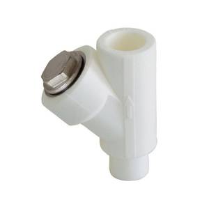 Фильтр грубой очистки KALDE - 32 (для полипропиленовых труб под пайку внутренняя/наружная, белый)